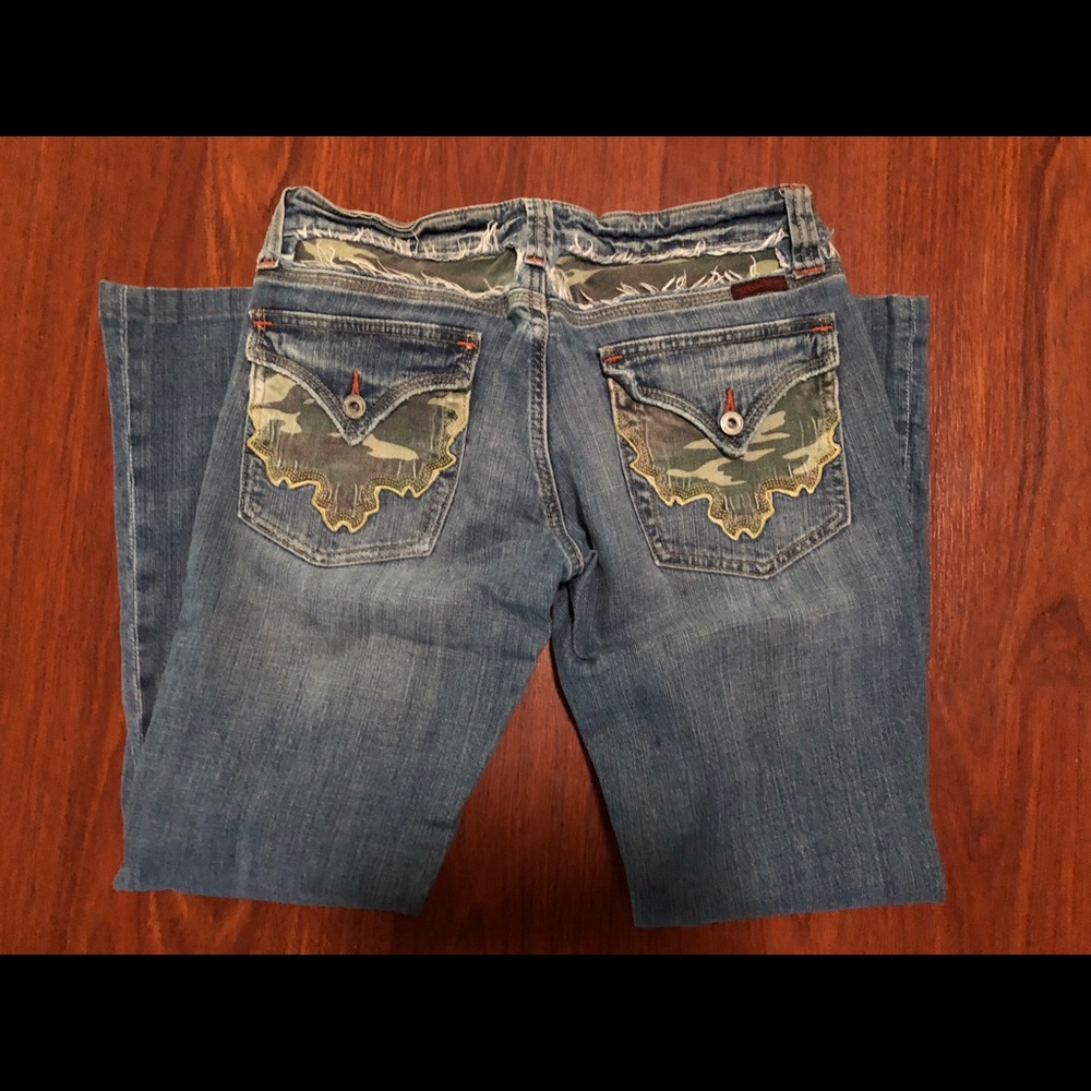 Miss Me camo jeans
